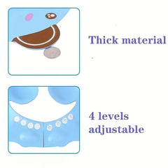 Baby Waterproof Bath Cap Adjustable Soft Visor Hat for Shower