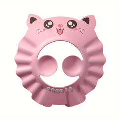 Baby Waterproof Bath Cap Adjustable Soft Visor Hat for Shower