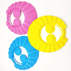 Waterproof Baby Shower Cap For Kids Silicone Shampoo Cap