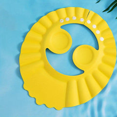 Waterproof Baby Shower Cap For Kids Silicone Shampoo Cap