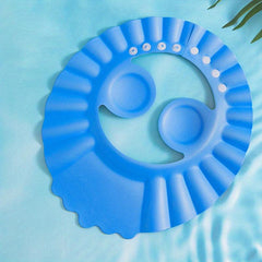 Waterproof Baby Shower Cap For Kids Silicone Shampoo Cap