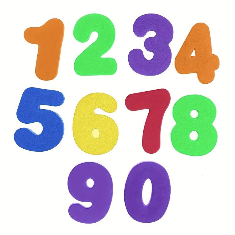 Alphabet & Number Toddler Bath Toy 36pcs Set