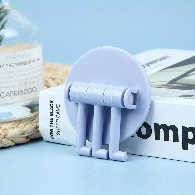3-Branch Rotatable Seamless Adhesive Hook Wall Hanger