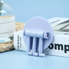 3-Branch Rotatable Seamless Adhesive Hook Wall Hanger