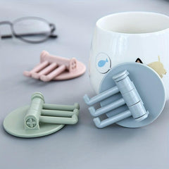 3-Branch Rotatable Seamless Adhesive Hook Wall Hanger