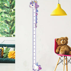 Unicorn Giraffe Dinosaur Height Wall Sticker - Room/Home Decor Self Adhesive