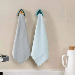 4pcs Bathroom Towel Holder Portable Towel Hook Toilet Bathroom Hook