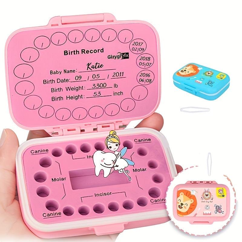 Tooth Fairy Box Kids Keepsake Organizer Gift Baby Teeth Collection
