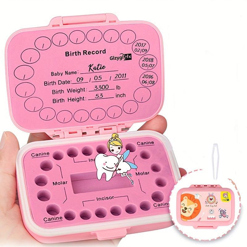 Tooth Fairy Box Kids Keepsake Organizer Gift Baby Teeth Collection