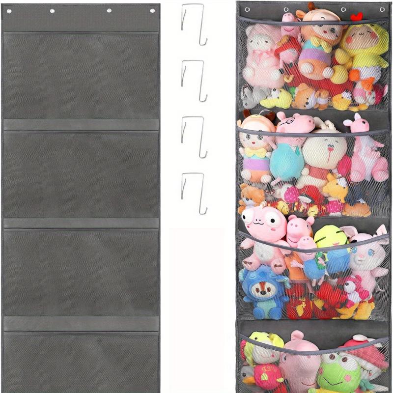 Stuffed Animal Over Door Organizer Plush Toy Storage