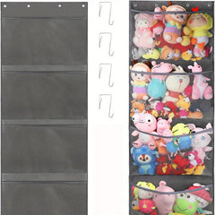 Stuffed Animal Over Door Organizer Plush Toy Storage