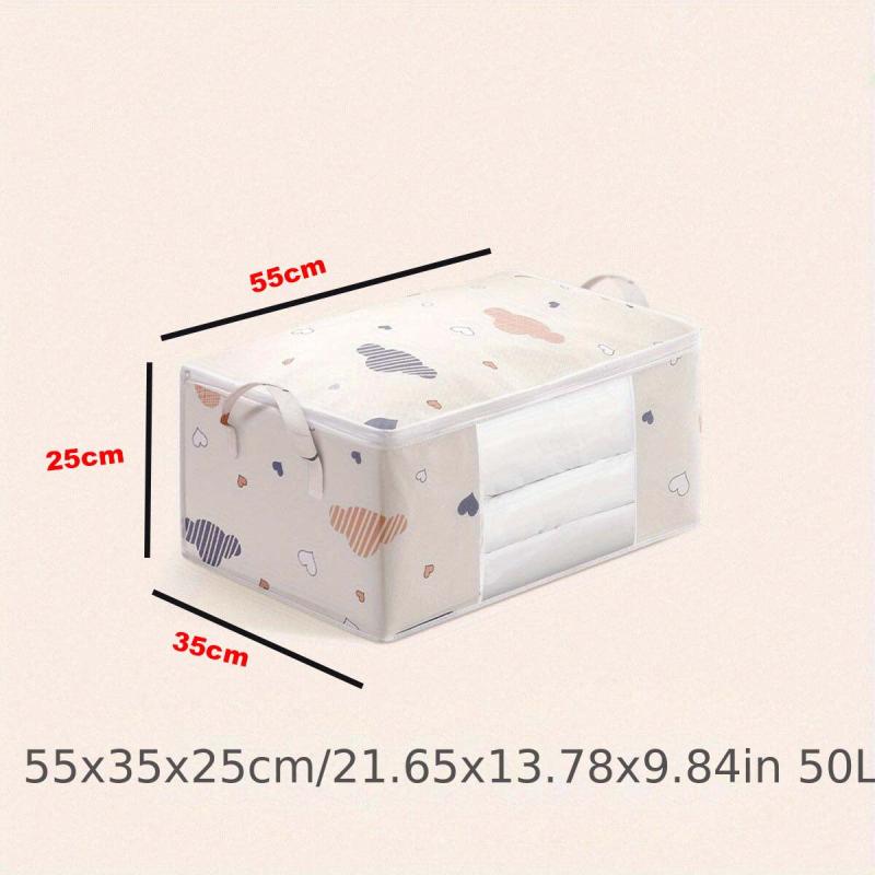 Moisture Proof Organizer Box Quilt Clothes Storage Bag