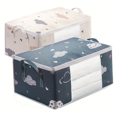 Moisture Proof Organizer Box Quilt Clothes Storage Bag