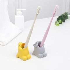 1pc Cartoon Toothbrush Holder Creative Toothbrush Rack Storage Rack
