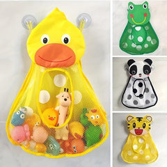 Kids Mesh Bath Toy Organizer - Bathtub Toy Storage Bag