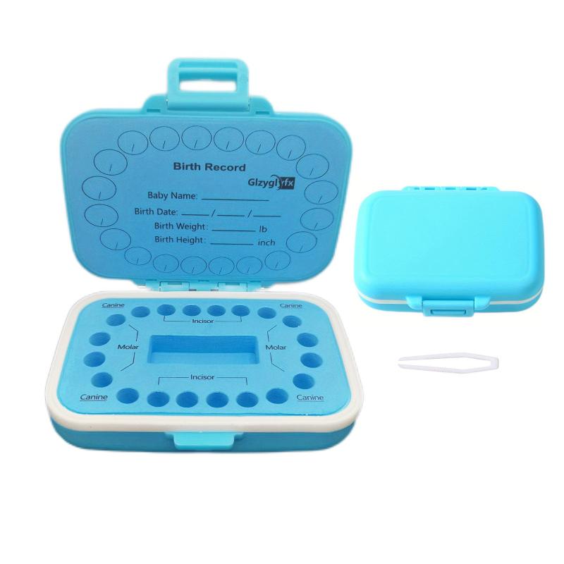 Baby Teeth Keepsake Box Girl Boy Teeth Organizer Preserve