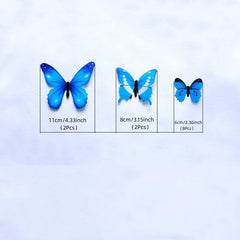 12pcs 3D Butterfly Wall Sticker PVC Home Decoration Wall Decal