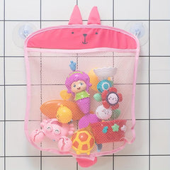 Baby Bath Storage Basket with Suction Cups - Organize Toys & Items