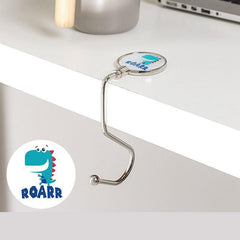 Cartoon Stainless Steel Desktop Hook Non-slip Adhesive Hanger