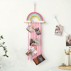 Wall Mounted Rainbow Hair Accessories Holder Organizer