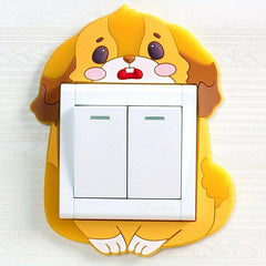 Glow In The Dark Switch Sticker For Children's Room