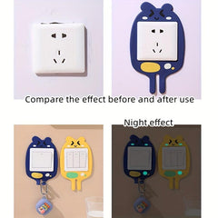 Glow In The Dark Switch Sticker For Children's Room