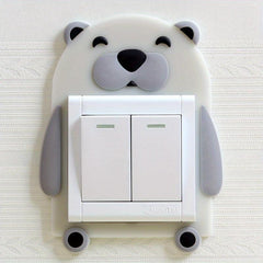 Glow In The Dark Switch Sticker For Children's Room