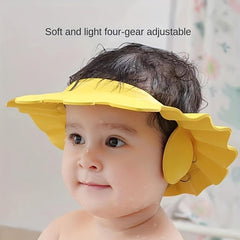 Baby Shampoo Ear Protection Cap Toddler Bath Shower Cap 0-6 Years