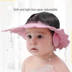 Baby Shampoo Ear Protection Cap Toddler Bath Shower Cap 0-6 Years