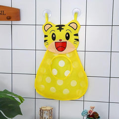 Baby Bath Toy Organizer Bag Cartoon Pattern Bathroom Toy Holder