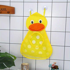 Baby Bath Toy Organizer Bag Cartoon Pattern Bathroom Toy Holder