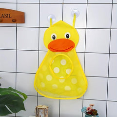 Baby Bath Toy Organizer Bag Cartoon Pattern Bathroom Toy Holder