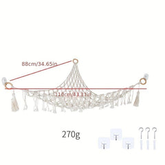 Toy Storage Net Hammock Plush Doll Organizer Bag