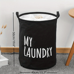 Waterproof Fabric Laundry Hamper for Dirty Clothes and Toys