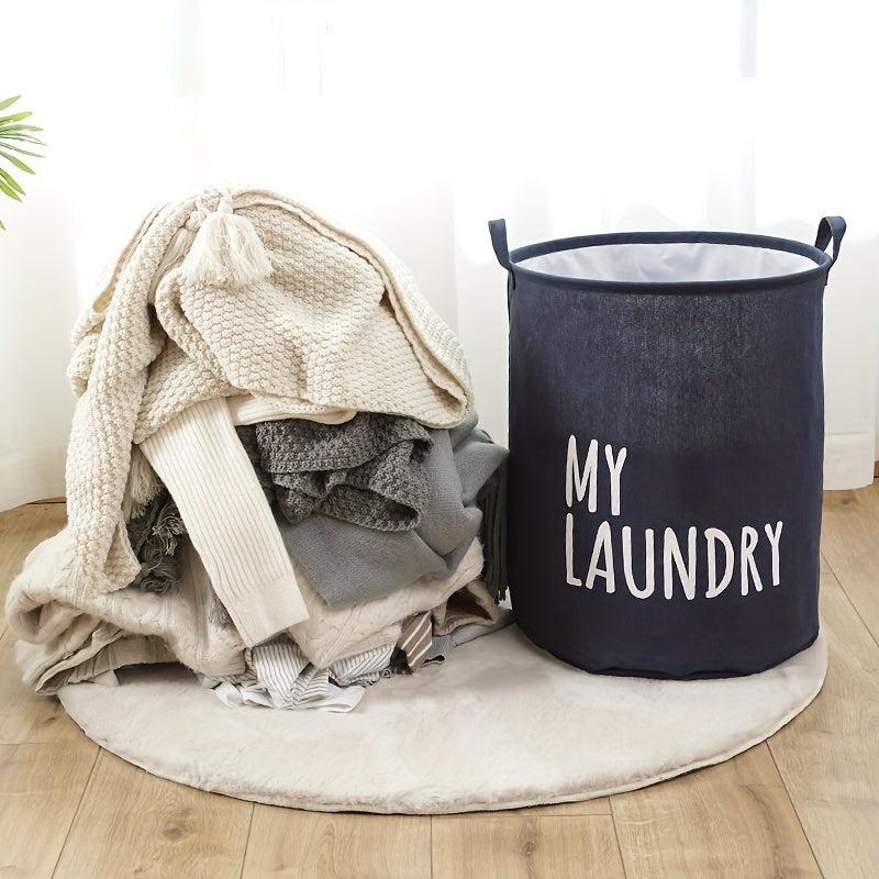 Waterproof Fabric Laundry Hamper for Dirty Clothes and Toys