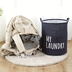 Waterproof Fabric Laundry Hamper for Dirty Clothes and Toys