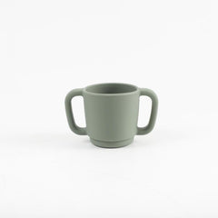 Silicone Learning Drinking Cup High Temp Training Cup W/Handle