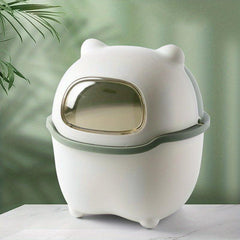 Desktop Small Trash Can Flip Type Storage Bin Bedroom Bedside