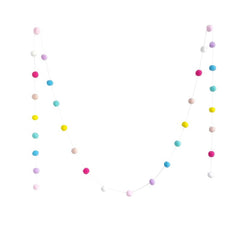 Colorful Hand-woven Rainbow Decorations String Macaron Wall Hangings