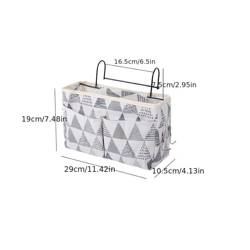 Bedside Hanging Bag Storage Basket for Dormitory Organizer