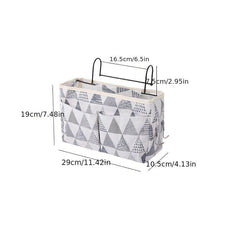 Bedside Hanging Bag Storage Basket for Dormitory Organizer