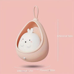 Cute Kitty Motion Sensor Night Light Rechargeable LED Lamp for Bedroom