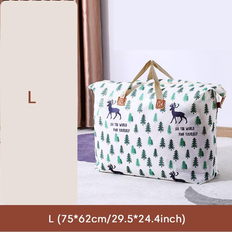 Waterproof Closet Organizer Bag for Clothes Blankets Quilts - Keep Home Tidy