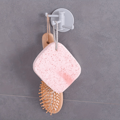 12pcs Wall Mounted Adhesive Tri hook Multipurpose Rotating Hanging Hook