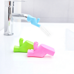 2pcs Rubber Faucets Extension Swivel Water Faucet Extension for Bathroom