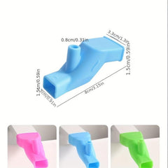 2pcs Rubber Faucets Extension Swivel Water Faucet Extension for Bathroom
