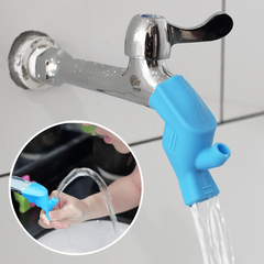 2pcs Rubber Faucets Extension Swivel Water Faucet Extension for Bathroom