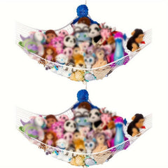 Plush Toy Storage Hammock - Large Capacity Hanging Organizer Net