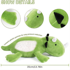 1pc Weighted Dinosaur Plush 35 Stuffed Animal Dino Pillow