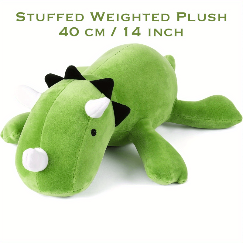 1pc Weighted Dinosaur Plush 35 Stuffed Animal Dino Pillow